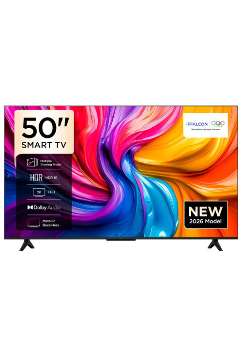 50S55A 50 İnç Qled Akıllı Tv Fhd Hdr 10 Android Tv, Dolby Audio (2026 Model)