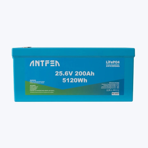 25.6V 200Ah ABS Lityum Akü Akıllı Ekran Bluetooth LiFePo4