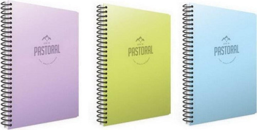 Pastoral 72 Yp. A4 Spiralli Pp. Kapak Defter 2 Kareli + 1 Çizgili