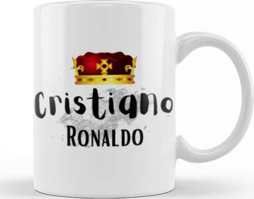 The King Of Football Cristiano Ronaldo 7 Kupa Bardak Porselen