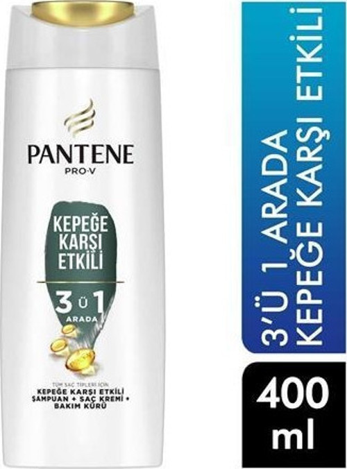 Şampuan 350 ml. Kepeğe Karşı Etkili 3in1 (24'lü)