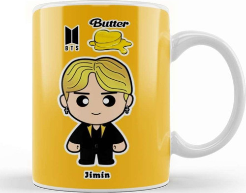 Bts Jimin Butter Version İn Minime Style Kupa Bardak Porselen