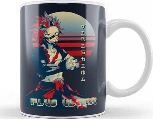 Kirishima Eijiro Bokuno Hero Academia 01 Kupa Bardak Porselen