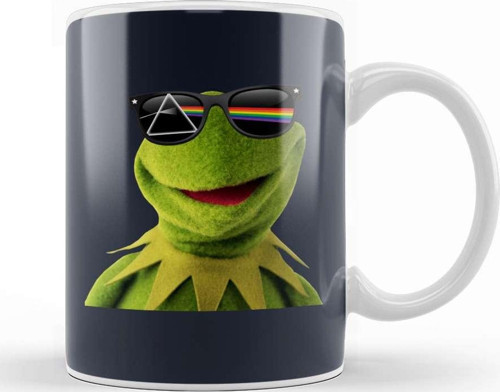 Dark Side Of Kermit The Frog The Muppets Kupa Bardak Porselen