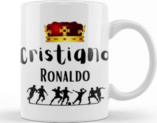 The King Of Football Cristiano Ronaldo 7 Kupa Bardak Porselen