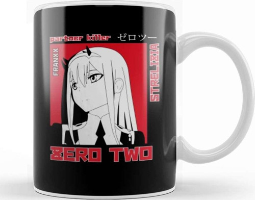 Darling In The Franxx Zero Two And Hiro Kupa Bardak Porselen