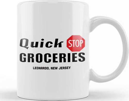 Quick Stop Groceries Leonardo Nj Clerks Kupa Bardak Porselen