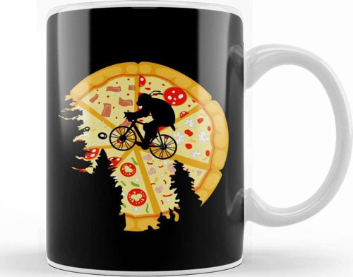 Teenage Mutant Ninja Turtles Pizza Moon Kupa Bardak Porselen