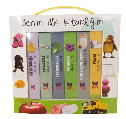Benim İlk Kitaplığım Yeşil-6 Kitapl