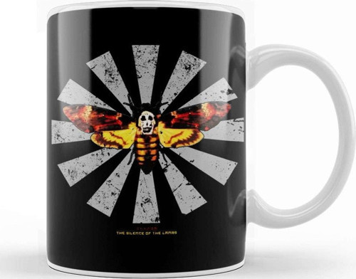 The Silence Of The Lambs Retro Japanese Kupa Bardak Porselen
