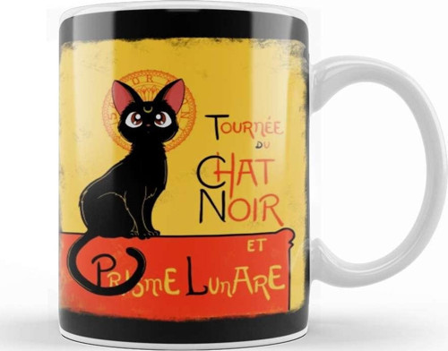 Chat Noir Et Prisme Lunare Sailoor Moon Kupa Bardak Porselen