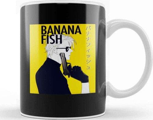 Banana Fish Ash Lynx Eiji Okumura Anime Kupa Bardak Porselen
