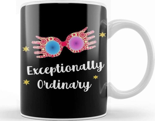 Hp Luna Lovegood Exceptionally Ordinary Kupa Bardak Porselen