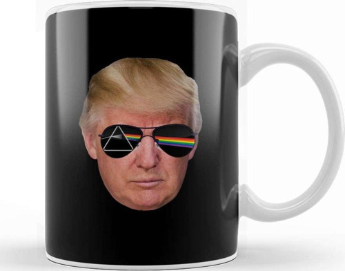 Dark Side Of The President Donald Trump Kupa Bardak Porselen