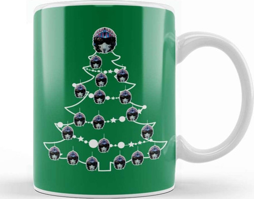 Top Gun Maverick Christmas Tree Baubles Kupa Bardak Porselen