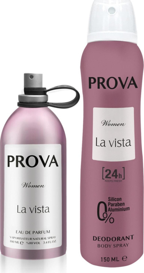 La Vista EDP Kadın Parfüm 120 ml ve Deodorant 150 ml