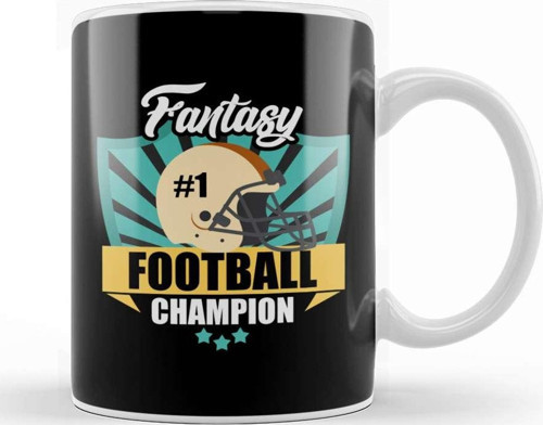 Awesome Fantasy Football Champion Winning Prize Kupa Bardak Porselen