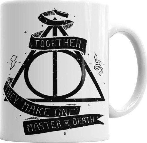 Together They Make One Master Of Death Kupa Bardak Porselen