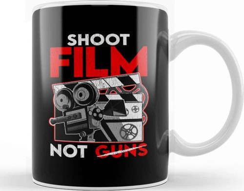 Shoot Film Not Guns Peaceful Filmmaker Director Kupa Bardak Porselen