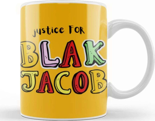Justice For Jacob Blake 2022 Black Lives Matter Kupa Bardak Porselen