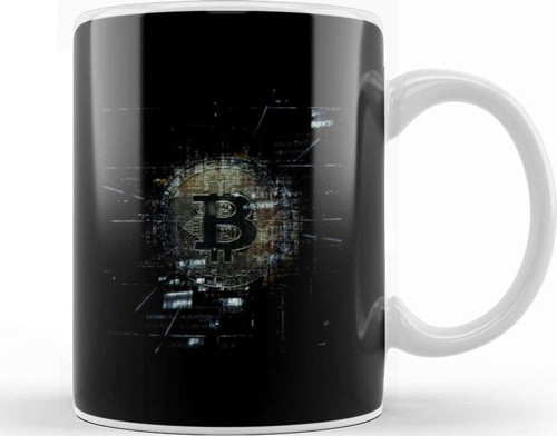 Bitcoin Present I Krypto Money Corrupt Money 04 Kupa Bardak Porselen