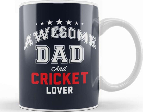 Fathers Day Awesome Dad And Beer Lover Kupa Bardak Porselen
