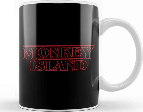 Stranger Things Le Chuck Monkey Island Kupa Bardak Porselen