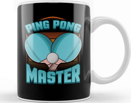 Ping Pong Master Table Tennis Pingpong Kupa Bardak Porselen