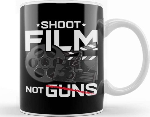 Shoot Film Not Guns Peaceful Filmmaker Director Kupa Bardak Porselen