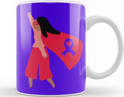 Crohn'S & Colıtıs Awareness Warrior Unbreakable Kupa Bardak Porselen