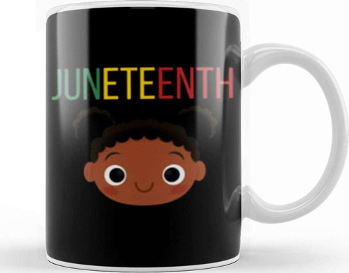 Kıds Juneteenth Juneteenth Juneteenth 2021 1865 Kupa Bardak Porselen