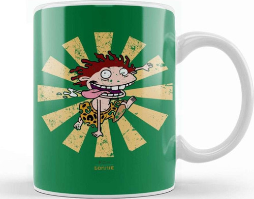 Donnie Retro Japanese Wild Thornberrys Kupa Bardak Porselen