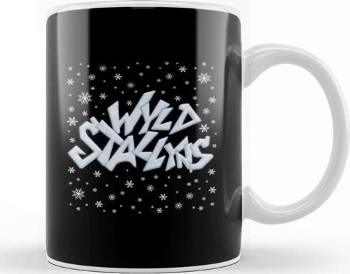 Bill And Ted Wyld Stallyns Christmas Snow Logo Kupa Bardak Porselen