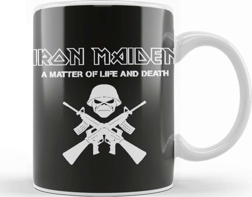 İron Maiden A Matter Of Life And Death Kupa Bardak Porselen