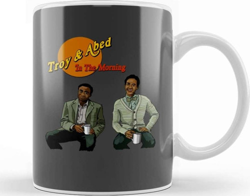 Community Troy And Abed İn The Morning Kupa Bardak Porselen