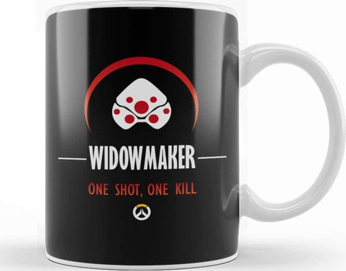 Widowmaker One Shot One Kill Overwatch Kupa Bardak Porselen