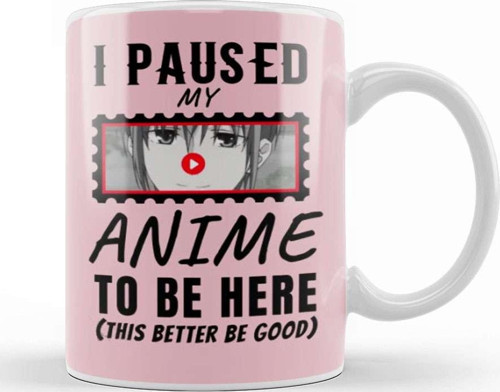Sarcasm Funny Anime And Manga Otaku Lover Gift Kupa Bardak Porselen
