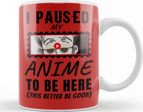 Sarcasm Funny Anime And Manga Otaku Lover Gift Kupa Bardak Porselen