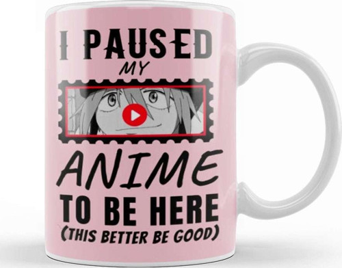Sarcasm Funny Anime And Manga Otaku Lover Gift Kupa Bardak Porselen