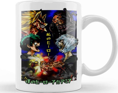 Boku No Hero Academia All Might Vs All For One Kupa Bardak Porselen