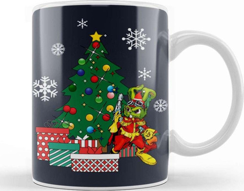 Bucky O Hare Around The Christmas Tree Kupa Bardak Porselen