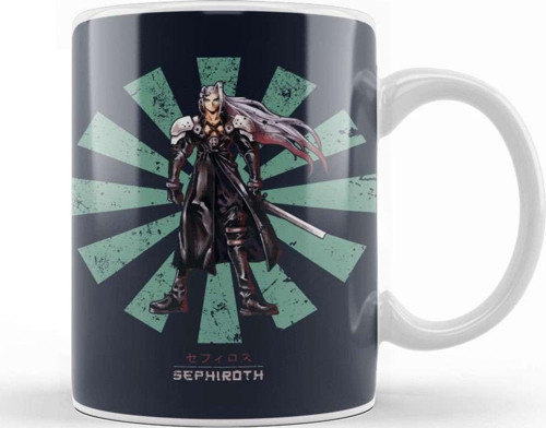 Sephiroth Retro Japanese Final Fantasy Kupa Bardak Porselen