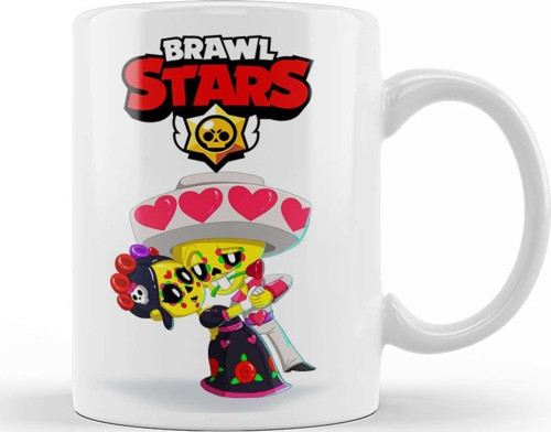 Brawl Stars Serenadçı Calaver Ve Poco Kupa Bardak Porselen
