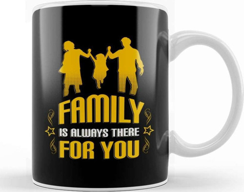 Cute Family Is Always There For You Supportive Kupa Bardak Porselen