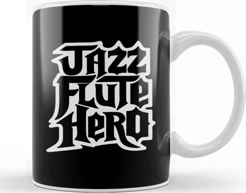 Anchorman Jazz Flute Hero Guitar Hero Kupa Bardak Porselen