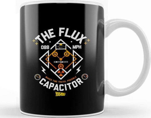Back To The Future The Flux Capacitor Kupa Bardak Porselen