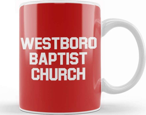 Louis Theroux Westboro Baptist Church Kupa Bardak Porselen