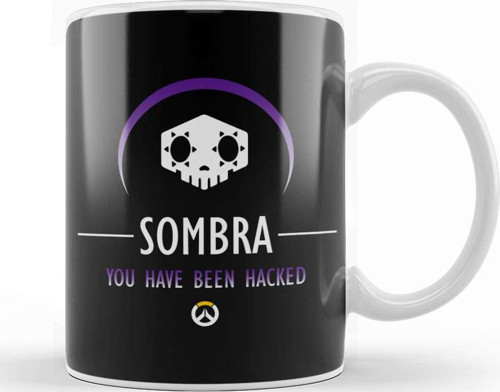 Sombra You Have Been Hacked Overwatch Kupa Bardak Porselen