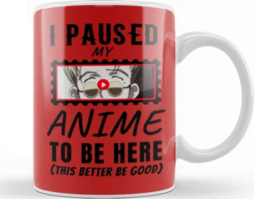 Sarcasm Funny Anime And Manga Otaku Lover Gift Kupa Bardak Porselen