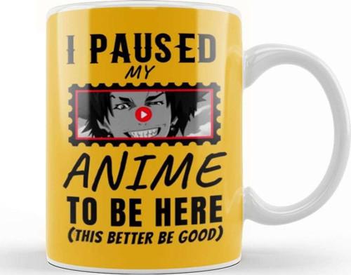 Sarcasm Funny Anime And Manga Otaku Lover Gift Kupa Bardak Porselen